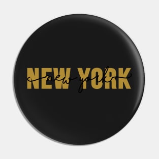 New York - Yellow Pin