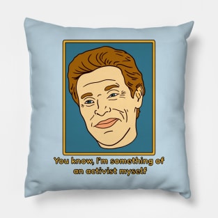 Willem dafoe spiderman Pillow