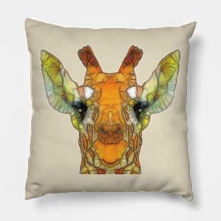 abstract giraffe Pillow