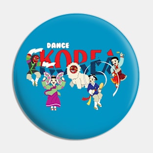 Dance Korea Pin