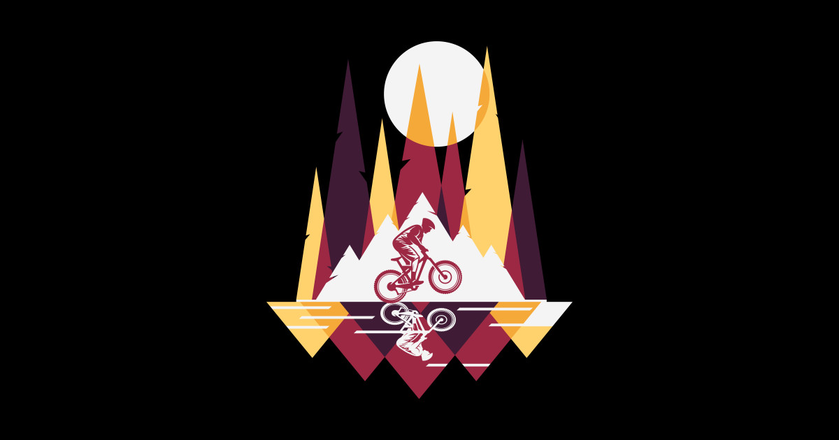 downhill bike stickers