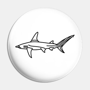 Great Hammerhead Shark Pin