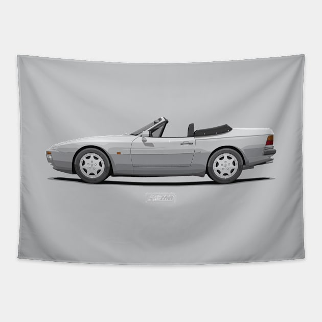 944 Cabriolet Silver Tapestry by ARVwerks