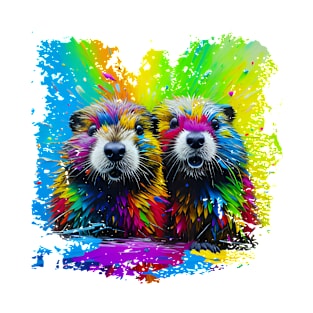 LGBT Beaver T-shirt T-Shirt