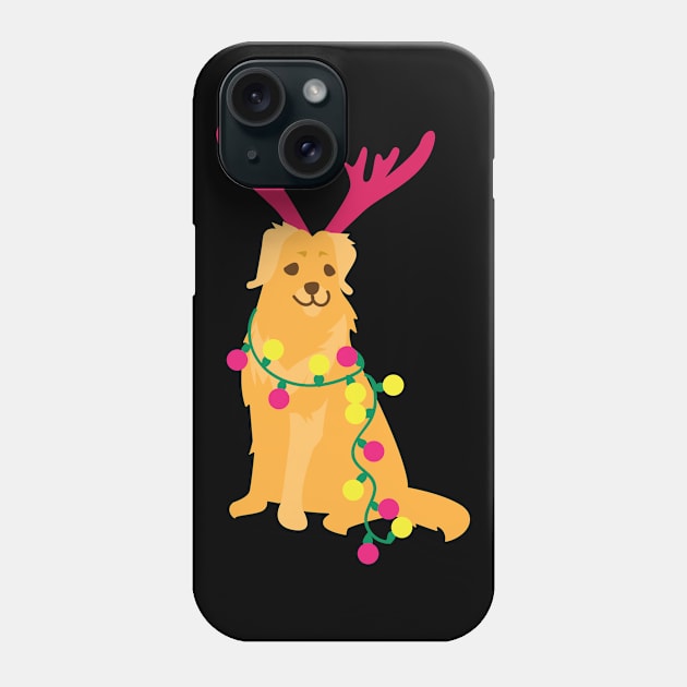 Christmas dog Phone Case by holidaystore