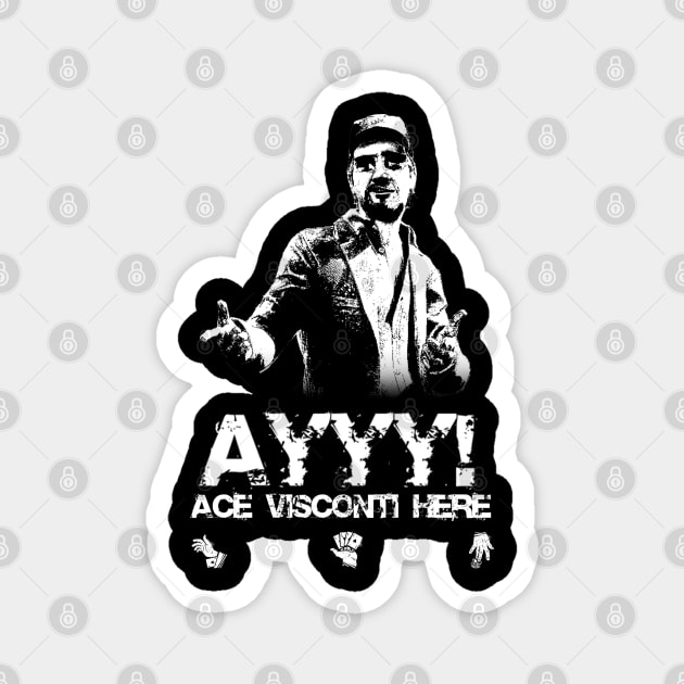 Ace Visconti Dead By Daylight Design Magnet by TURB0_THUNDER