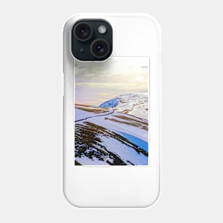 Travelling the High Street in the Winter Phone Case