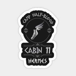 Cabin #11 in Camp Half Blood, Child of Hermes – Percy Jackson inspired design Magnet