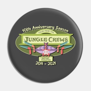 Tales from the Jungle Crews 10th Anniversary Logo Pin