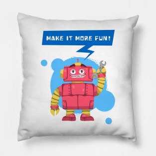 Let's learn and have more fun ! Pillow