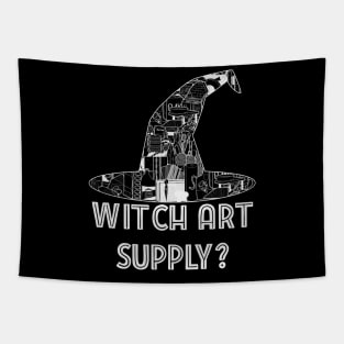 Witch Hat Art Supply Tapestry