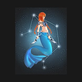 Libra Mermaid T-Shirt