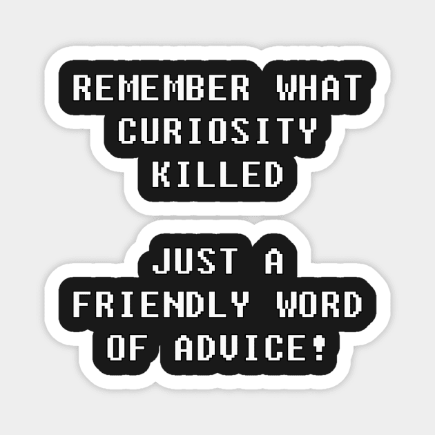 Balthier Final Fantasy XII - Remember what curiosity killed quote Magnet by thethirddriv3r