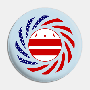 DC Murican Patriot Flag Series Pin