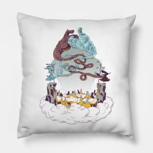 Wizard's Duel Pillow