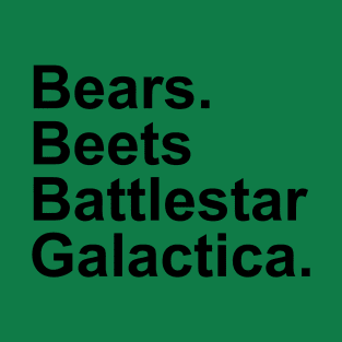 Bears Beats Battlestar Galactica T-Shirt