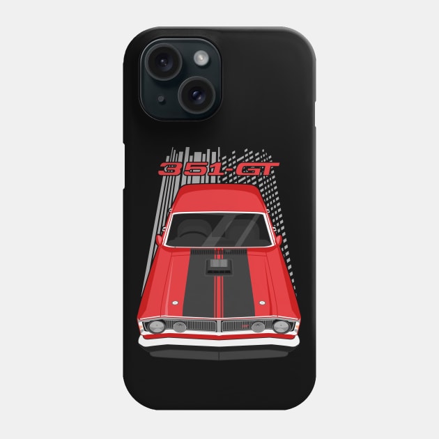 Ford Falcon XY GTHO Phase 3 - Red Phone Case by V8social