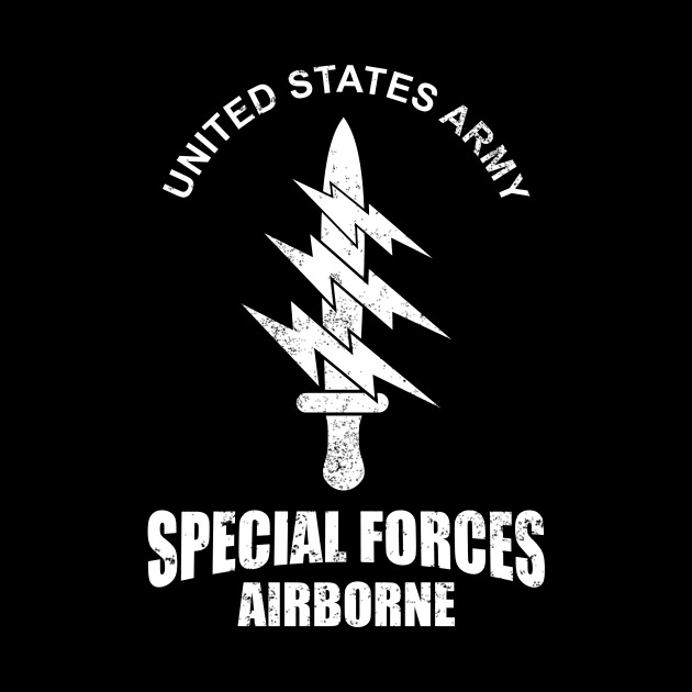 US Special Forces Airborne (distressed) by Firemission45