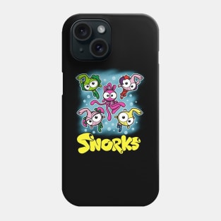 Meet the Snorks Showcase the Quirky Individuals and Vibrant Community of the Beloved Film on a Tee Phone Case