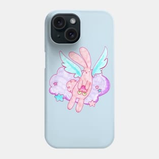 Peach Fruit Angel Bunny Phone Case