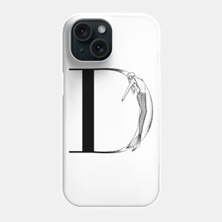 Mermaid Monogram D Phone Case