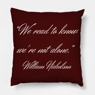 quote of life Pillow