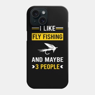 3 People Fly Fishing Phone Case