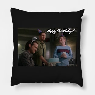 happy birthday supernatural Pillow