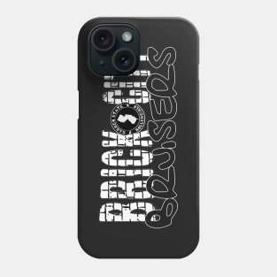 Brick City Bruisers - White Logo Phone Case