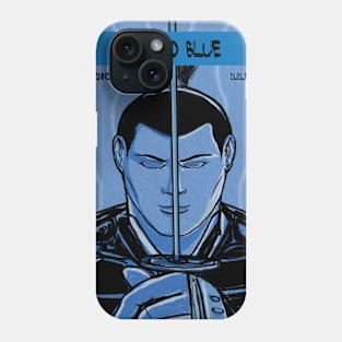 Bushido blue Phone Case