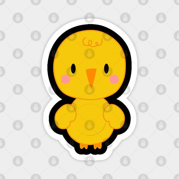 Cute little chicken Magnet by Marioma