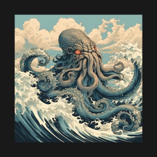 Cthulhu at Sea T-Shirt