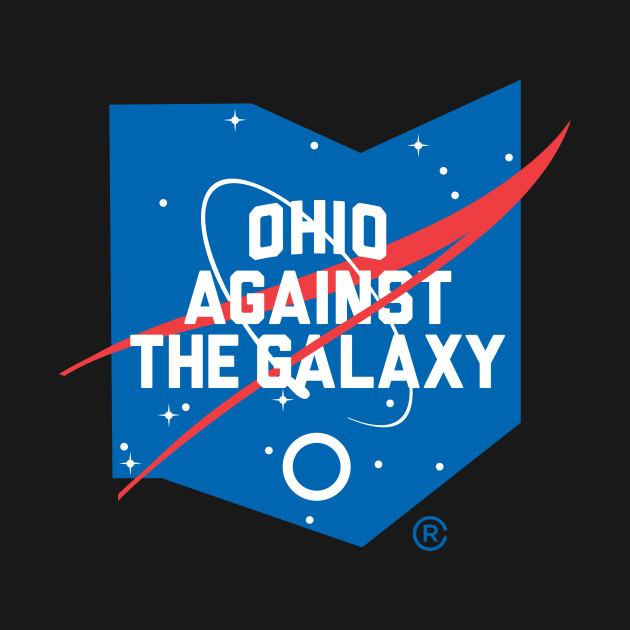 Discover Ohio Against The Galaxy - Ohio - T-Shirt