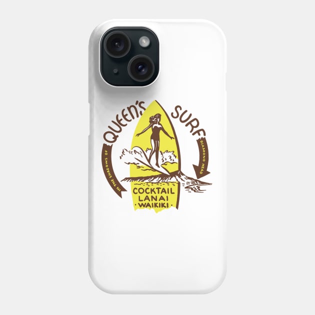 Queen's Surf Phone Case by BUNNY ROBBER GRPC