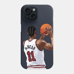 DeMar DeRozan Vector Back Phone Case