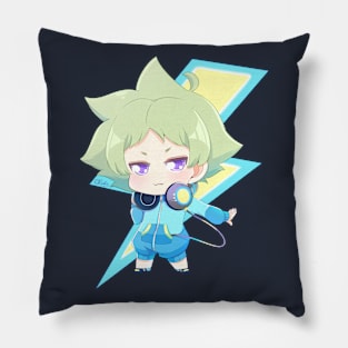 Electric girl Pillow