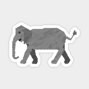 Hexels Elephant Magnet