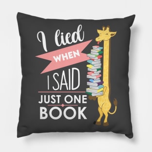 I lied when i said just one book Pillow