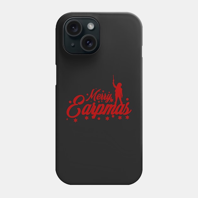 Merry Earpmas - Wynonna Earp Christmas Red Phone Case by VikingElf