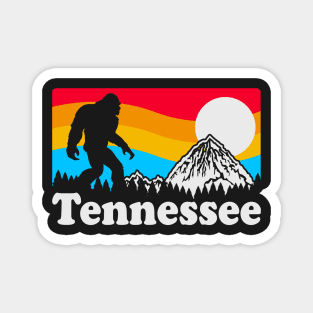 Tennessee Bigfoot, Funny Sasquatch Yeti Yowi Cryptid Science Fiction Smokey Mountains Magnet