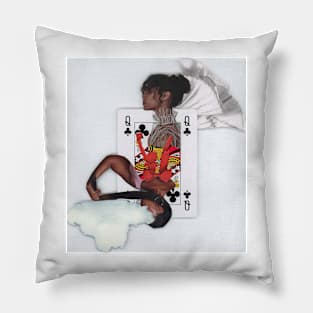 A side Queens Pillow