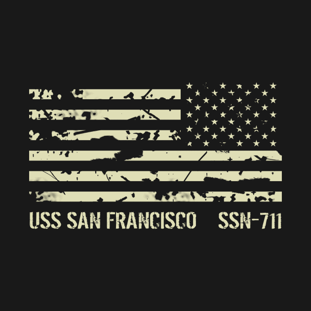USS San Francisco by Jared S Davies