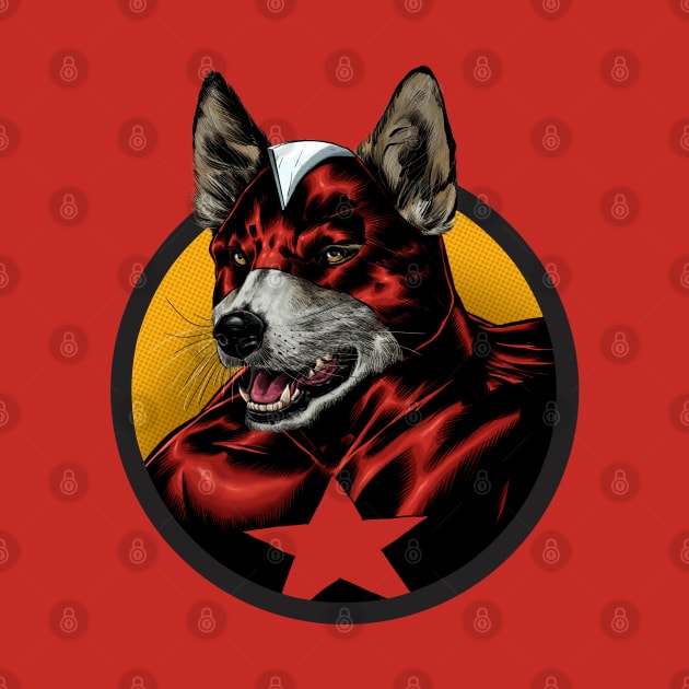 Red Guarddog by ThirteenthFloor