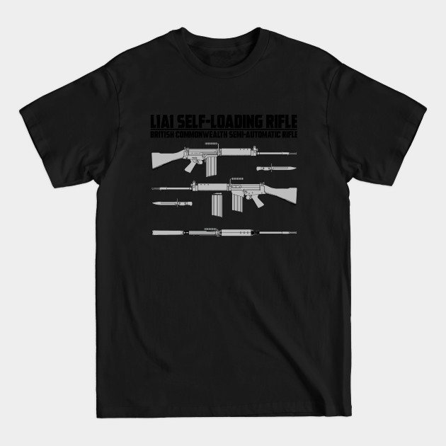 Discover L1A1 RIFLE - Schematic - T-Shirt