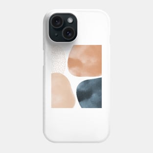 Earthy Abstract Shapes - Pattern Phone Case