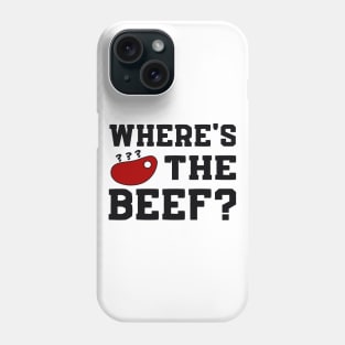 Where's the beef? Phone Case