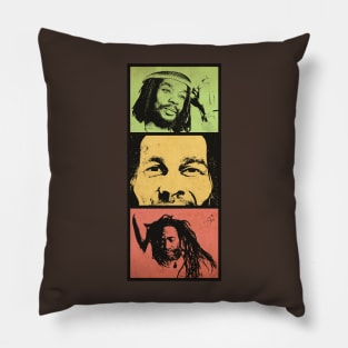 The Face of Rastaman Pillow