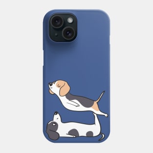 Acroyoga Beagle Phone Case