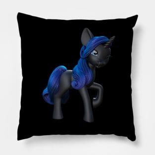 Black Magic Unicorn Pillow