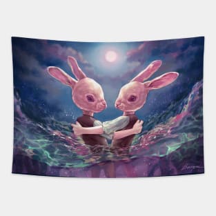 Rabbits Tapestry